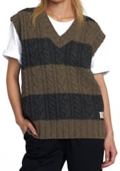 RVCA Women's Chef's Kiss Sweater Vest - black