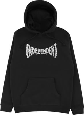 Independent Skull Span Hoodie - black - view large