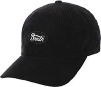 Brixton Parsons LP Strapback Hat - black cord