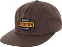 Brixton Osborn Snapback Hat - pinecone brown