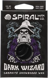 Spiral Wax Co Dark Wizard Graphite Race Snowboard Wax - black