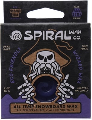 Spiral Wax Co Wizard Snowboard Wax - all temp purple - view large