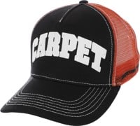 Carpet Cowboy Trucker Hat - black/brown