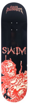 Swim Skateboard Co Plunkett Dannible Corpse 8.2 Skateboard Deck - black - view large