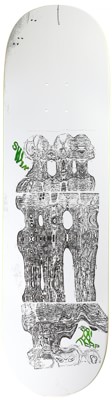 Swim Skateboard Co Terpening Nerves 8.7 Skateboard Deck - green - view large