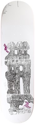 Swim Skateboard Co Terpening Nerves 8.7 Skateboard Deck - purple - view large