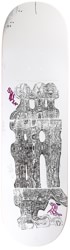 Swim Skateboard Co Terpening Nerves 8.7 Skateboard Deck - purple