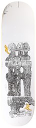 Swim Skateboard Co Terpening Nerves 8.7 Skateboard Deck - yellow