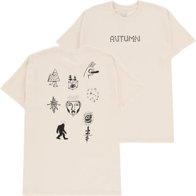 Autumn Hieroglyphics T-Shirt - natural - view large