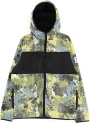 Autumn Hooded Fleece jacket - moss camo