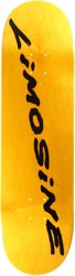 Limosine Sharpie 8.6 Skateboard Deck - yellow