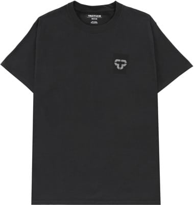 Tactics Tonal Icon Embroidered T-Shirt - black - view large