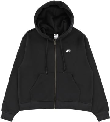 Nike SB Essential Logo Zip Hoodie - black - view large