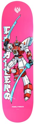 Powell Peralta Caballero Gundam 8.5 Flight 244 Shape Skateboard Deck - pink - view large