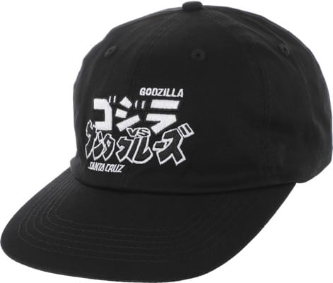 Santa Cruz Godzilla vs Santa Cruz Snapback Hat - black - view large