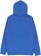 Corduroy Tagger Hoodie - royal - reverse