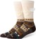 Stance Christmas Vacation Have Some Eggnog Crew Sock - dark brown