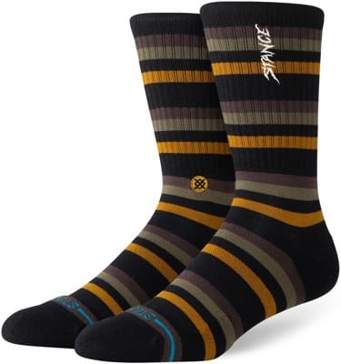 Stance Slipping Crew Sock - black - view large