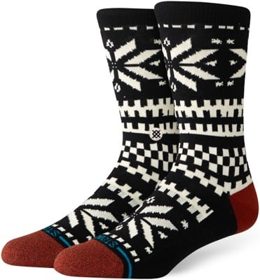 Stance Women's Flake Crew Socks - black - view large