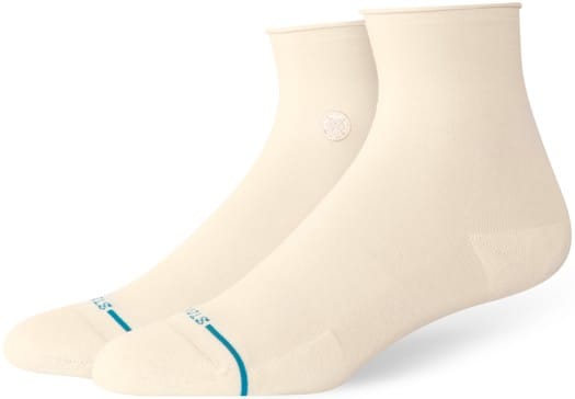 Stance Women's Rollin Quarter Socks - cream - view large