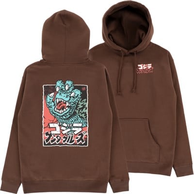 Santa Cruz Godzilla Hand Hoodie - brown - view large