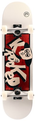 Krooked Incognito 7.75 Complete Skateboard - red - view large