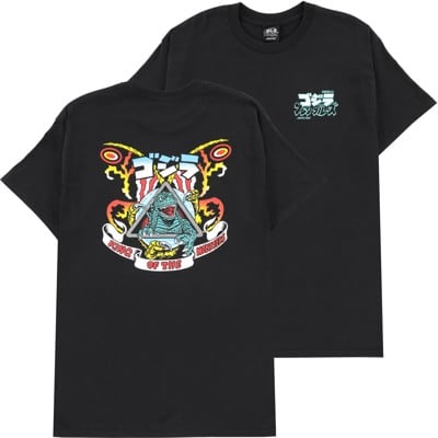 Santa Cruz Godzilla Natas Mothra T-Shirt - black - view large