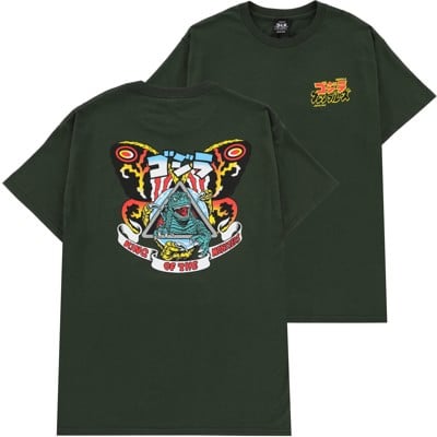 Santa Cruz Godzilla Natas Mothra T-Shirt - forest - view large