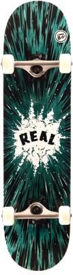 Real Detonate 8.0 Complete Skateboard - teal - view large