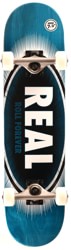 Real Eclipse Oval 7.3 Complete Skateboard - blue