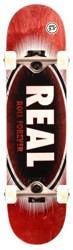 Real Eclipse Oval 7.3 Complete Skateboard - maroon