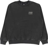 Volcom Backwash Crew Sweatshirt - asphalt black