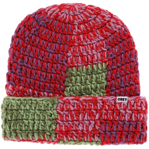 OBEY Patchwork Rib Beanie