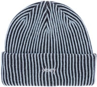 Obey Bowery 2 Tone Rib Beanie - light blue