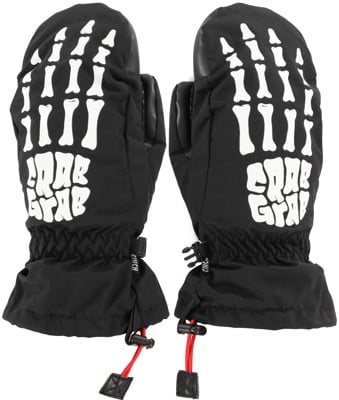 Crab Grab Kids Cinch Youth Mitts - bones - view large