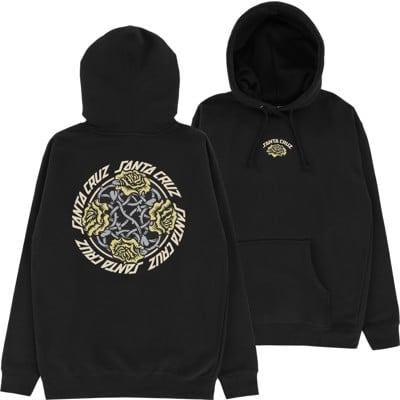 Santa Cruz Dressen Rose Solo Hoodie - black - view large