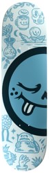 Roger Skateboards Half Roger 8.75 Skateboard Deck - blue