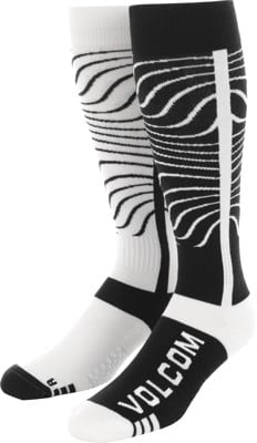 Volcom Heavy Over-The-Calf Snowboard Socks - black - view large