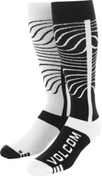 Volcom Heavy Over-The-Calf Snowboard Socks - black