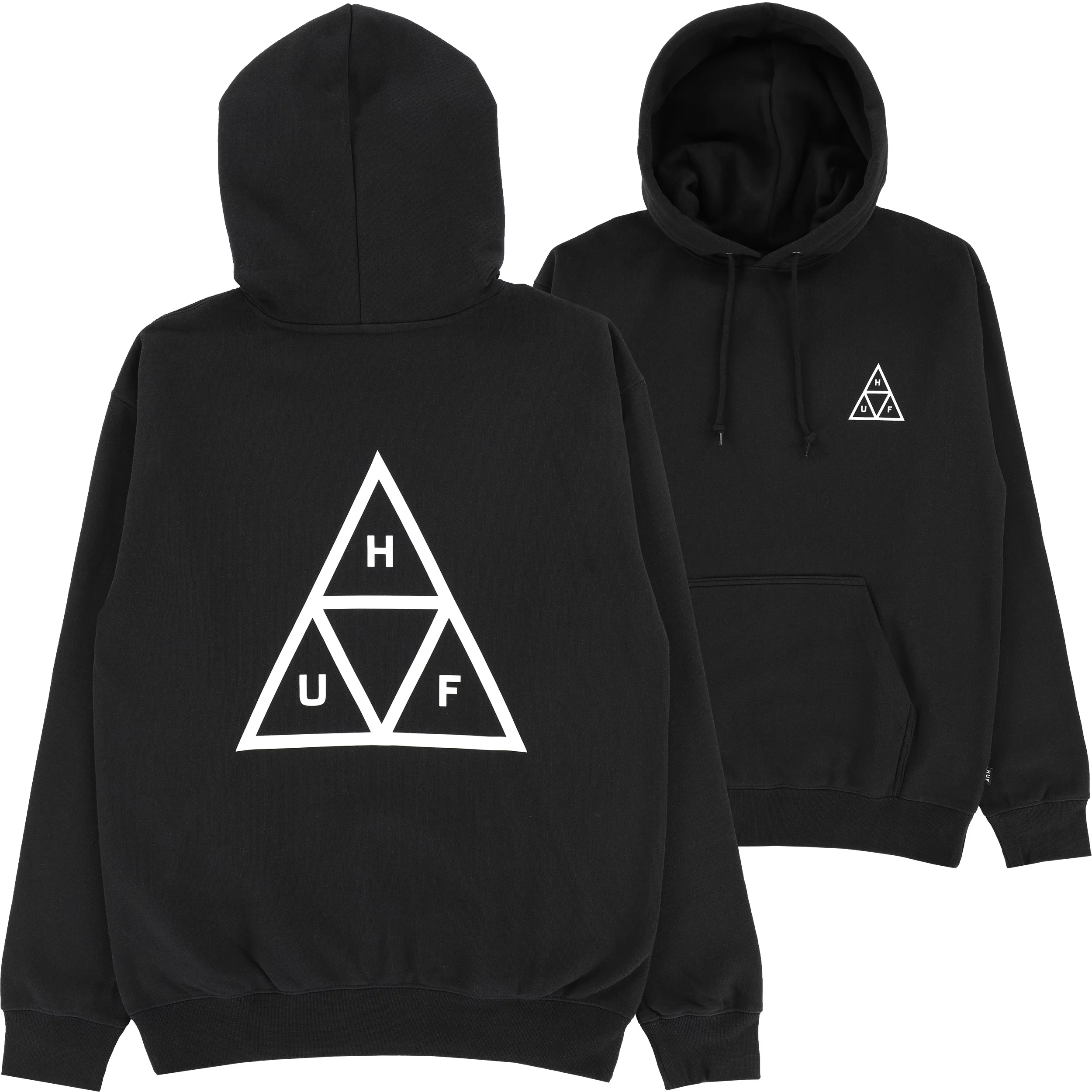 Black retailer huf hoodie