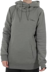 Volcom Women's Tower Pullover Fleece Hoodie - lichen green