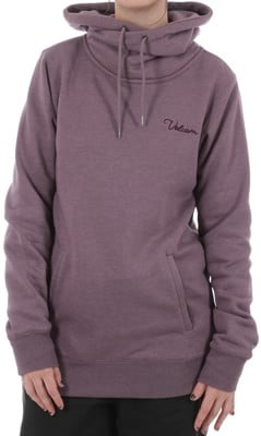 Volcom Women's Tower Pullover Fleece Hoodie - dusty lavender - view large