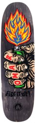 Black Label Hassan Fire It Up 9.25 Skateboard Deck - black