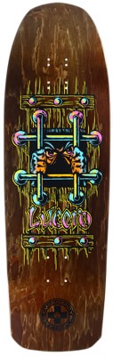 Black Label Lucero OG Bars 10.0 Cross Skateboard Deck - view large