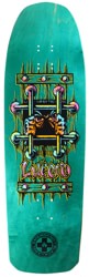 Black Label Lucero OG Bars 10.0 Cross Skateboard Deck - seafoam