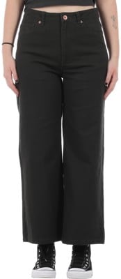 Brixton Women's Margo Cropped 5 Pocket Pants - washed black - view large