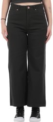 Brixton Women's Margo Cropped 5 Pocket Pants - washed black