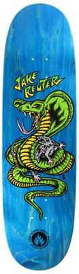 Black Label Rueter Snake & Rat 9.0 Egg Skateboard Deck - blue - view large