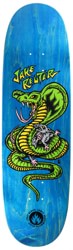 Black Label Rueter Snake & Rat 9.0 Egg Skateboard Deck - blue