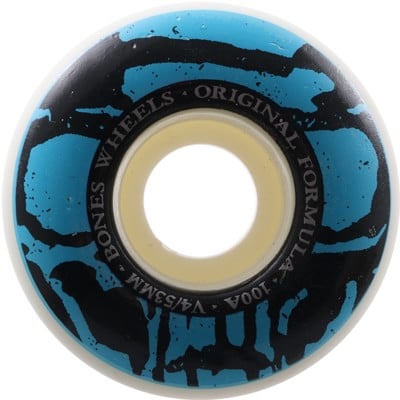 Bones 100's OG Formula V4 Wide Skateboard Wheels - view large